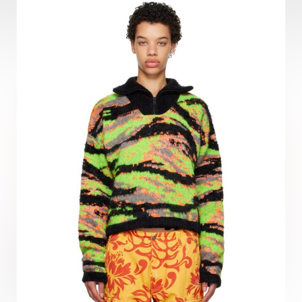 SOLD ERL Multicolor Turtleneck Size XL